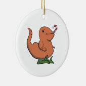 Weihnachten Deinonychus mit Hintern-Verzierung Keramikornament (Rechts)