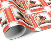 Weihnachten der 1930er Jahre sagt Scottie dog "Che Geschenkpapier (Rolleneckpunkt)