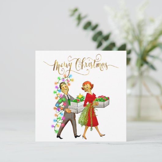 Weihnachten der 50er Jahre (Stehend Vorderseite)