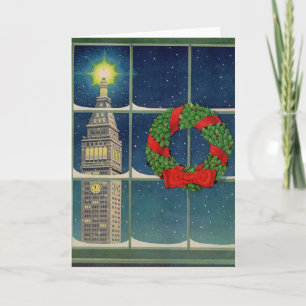 Weihnachten der 50er Jahre in der Stadt