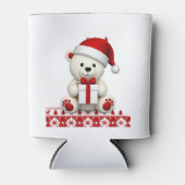 Weihnachten der Bären Dosenkühler (Vorderseite)