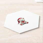 Weihnachten der Bären Untersetzer (angewinkelt)