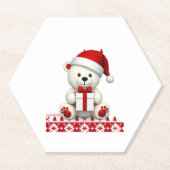 Weihnachten der Bären Untersetzer (Vorderseite)