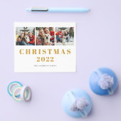 Weihnachten der Familie 2022 - FotoCollage Flyer (Einzeln)