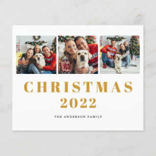 Weihnachten der Familie 2022 - FotoCollage Flyer