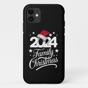 Weihnachten der Familie 2024 Matching Pajama Santa Case-Mate iPhone Hülle