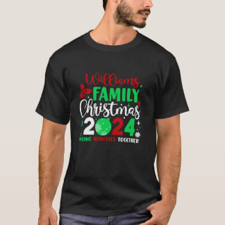 Weihnachten der Familie 2024 Matching Squad Santa T-Shirt