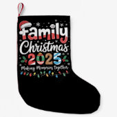 Weihnachten der Familie 2025 Matching Outfit Xmas Kleiner Weihnachtsstrumpf (Vorderseite)