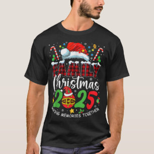 Weihnachten der Familie 2025 Matching Squad Santa  T-Shirt