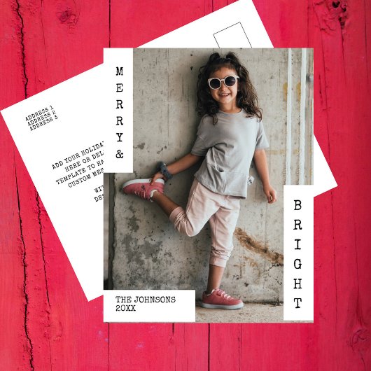 Weihnachten der Familie Modernes Minimalistisches 