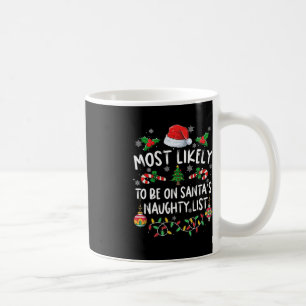 Weihnachten der Familie wird am ehesten auf der Na Kaffeetasse
