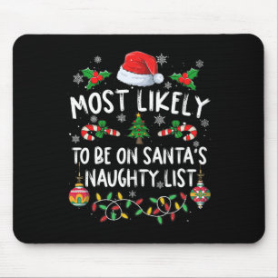 Weihnachten der Familie wird am ehesten auf der Na Mousepad