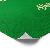 Weihnachten der Familie Zeichen "Cherish the Momen Poster (Ecke)