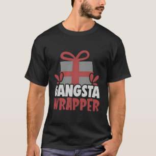 Weihnachten - Der Gangster Wrapper Funny Weihnacht T-Shirt