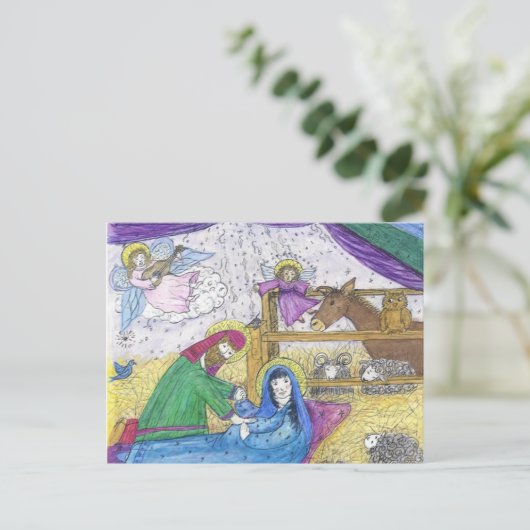 Weihnachten der Geburt (Stehend Vorderseite)