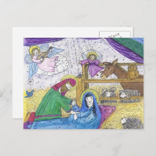 Weihnachten der Geburt (Vorne/Hinten)