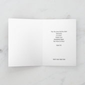 Weihnachten der Geburt, Aquarelldruck Karte (Innenseite)