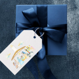 Weihnachten der Geburt Geschenkanhänger