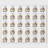 Weihnachten der Geburt Geschenkpapier (Flach)