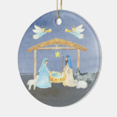 Weihnachten der Geburt Keramik Ornament (Links)