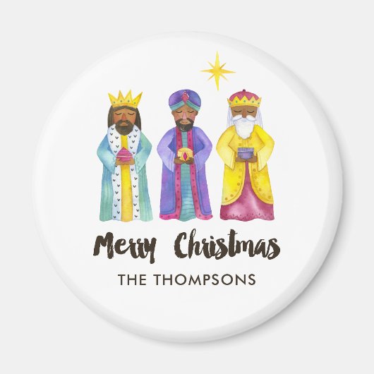 Weihnachten der Geburt Magnet (Vorne)