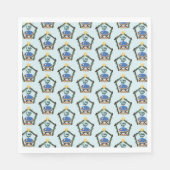 Weihnachten der Geburt Serviette (Vorderseite)