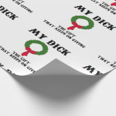 Weihnachten der geschenkpapier (Ecke)