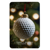 Weihnachten der Golfsaison Magnet (Vertikal)