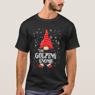 Weihnachten der Golfspiel-Matching-Familie T-Shirt