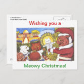 Weihnachten der Katzen von Louis Wain (Vorne/Hinten)