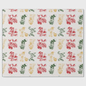 Weihnachten Der kleine Helfer Elfspass des Weihnac Geschenkpapier (Flach)