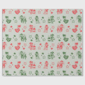 Weihnachten Der kleine Helfer Elfspass des Weihnac Geschenkpapier (Flach)