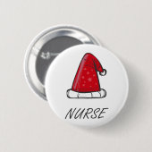 Weihnachten der Krankenschwester 4 Button (Vorne & Hinten)