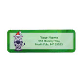 Weihnachten der Kuh auf Grün (Vorne)