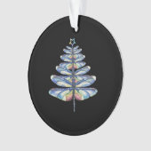 Weihnachten der Libellen Ornament (Vorderseite)