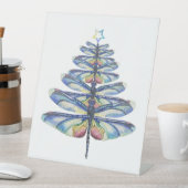 Weihnachten der Libellen Sockelschild (In Situ)