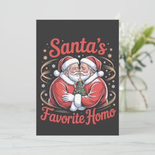 Weihnachten der Lieblings-Homo LGBT Pride Gay (Stehend Vorderseite)