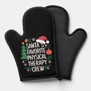 Weihnachten der Lieblings-Physiotherapie-Mannschaf Ofenhandschuh