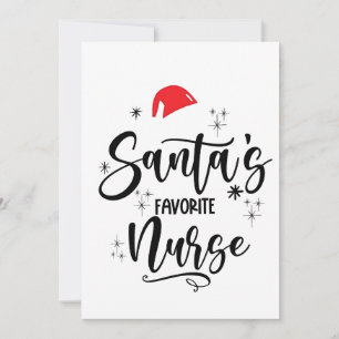 Weihnachten der Lieblingsnacht des Weihnachtsmanns Ankündigung