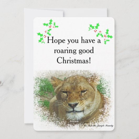 Weihnachten der Löwen (Rückseite)