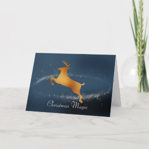 Weihnachten der Marine und des Goldenen Weihnachts Karte