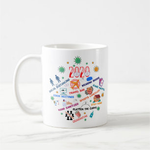 Weihnachten der Pandemie 2020 Kaffeetasse