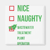 Weihnachten der Pflanze für die Abwasserbehandlung Magnet (Vorne)