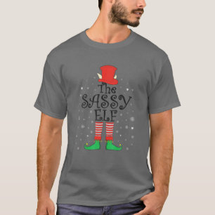Weihnachten der Sassy Elf, Matching Family Group X T-Shirt