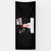 Weihnachten Der Schneemann 2,5x6 Vinyl Banner (Vertikal)