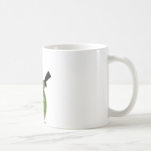 Weihnachten der Schneemannsarmee Kaffeetasse (Rechts)