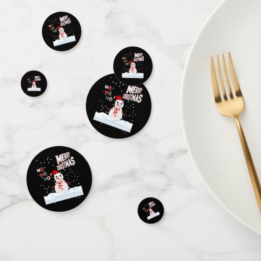 Weihnachten Der Snowman Table Confetti Konfetti (Gruppe)