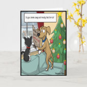 Weihnachten der Teenager-Zaubershow Karte (Gelbe Blume)