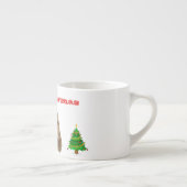 Weihnachten der Tiere Espressotasse (Rechts)