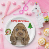 Weihnachten der Tiere Pappteller (Party)